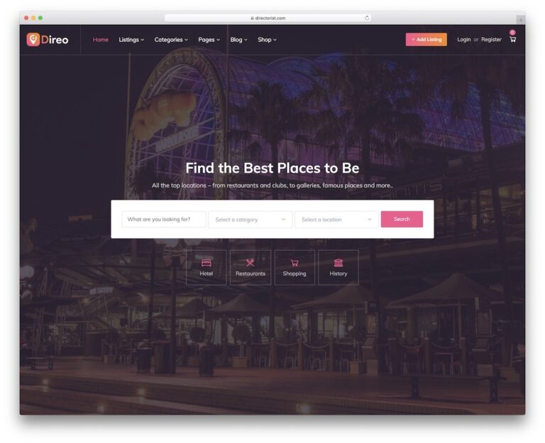 19 Best Directory Website Templates 2025 Colorlib