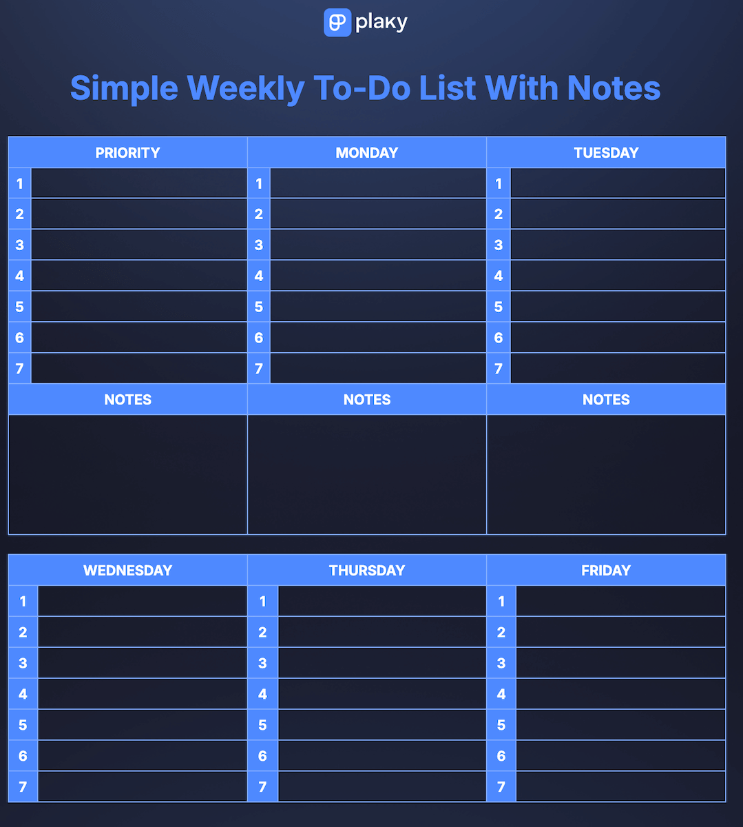 20 Free To Do List Templates Customizable U0026 Printable 