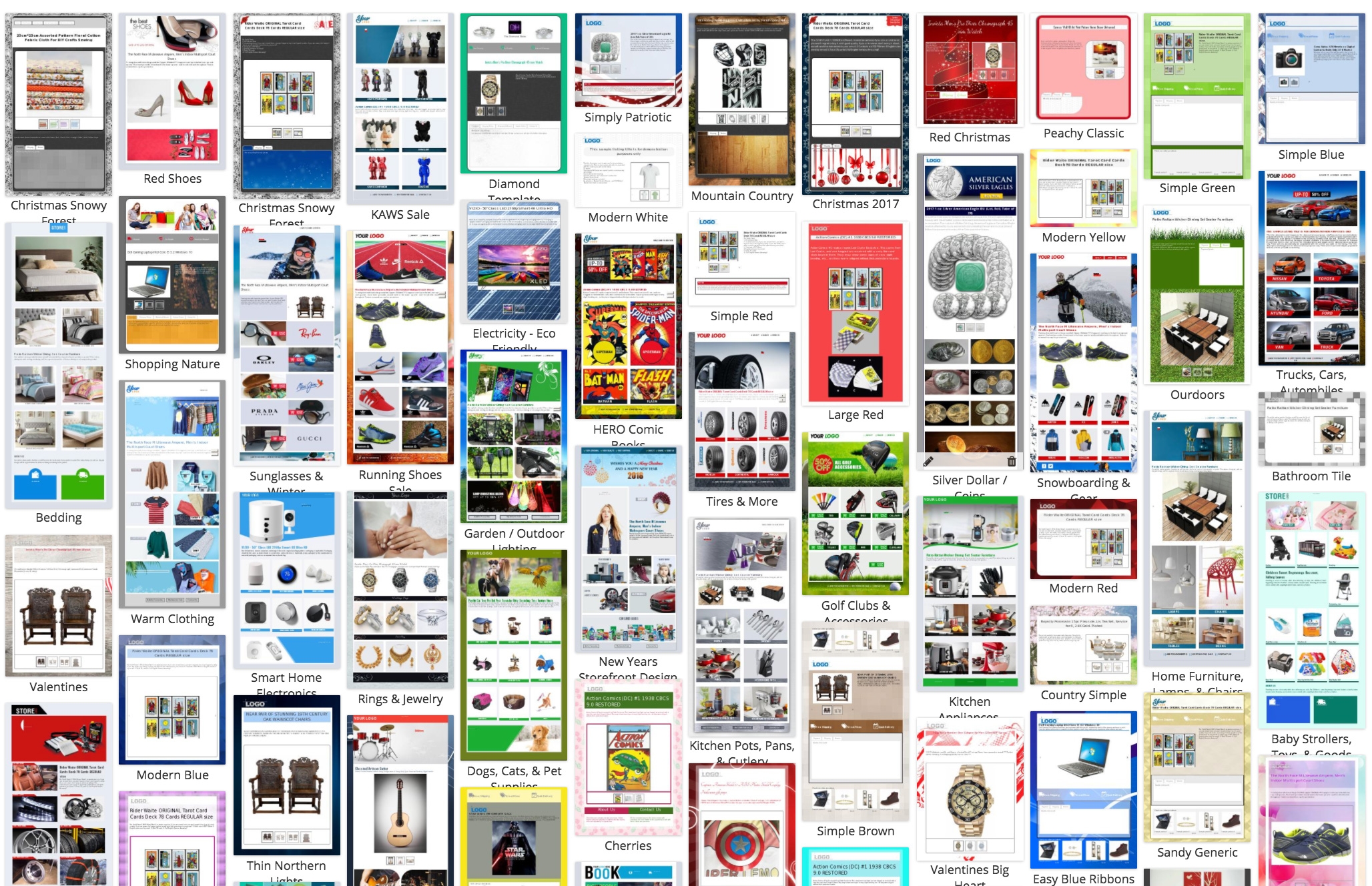 200 Designer EBay Listing Templates Custom Templates InkFrog