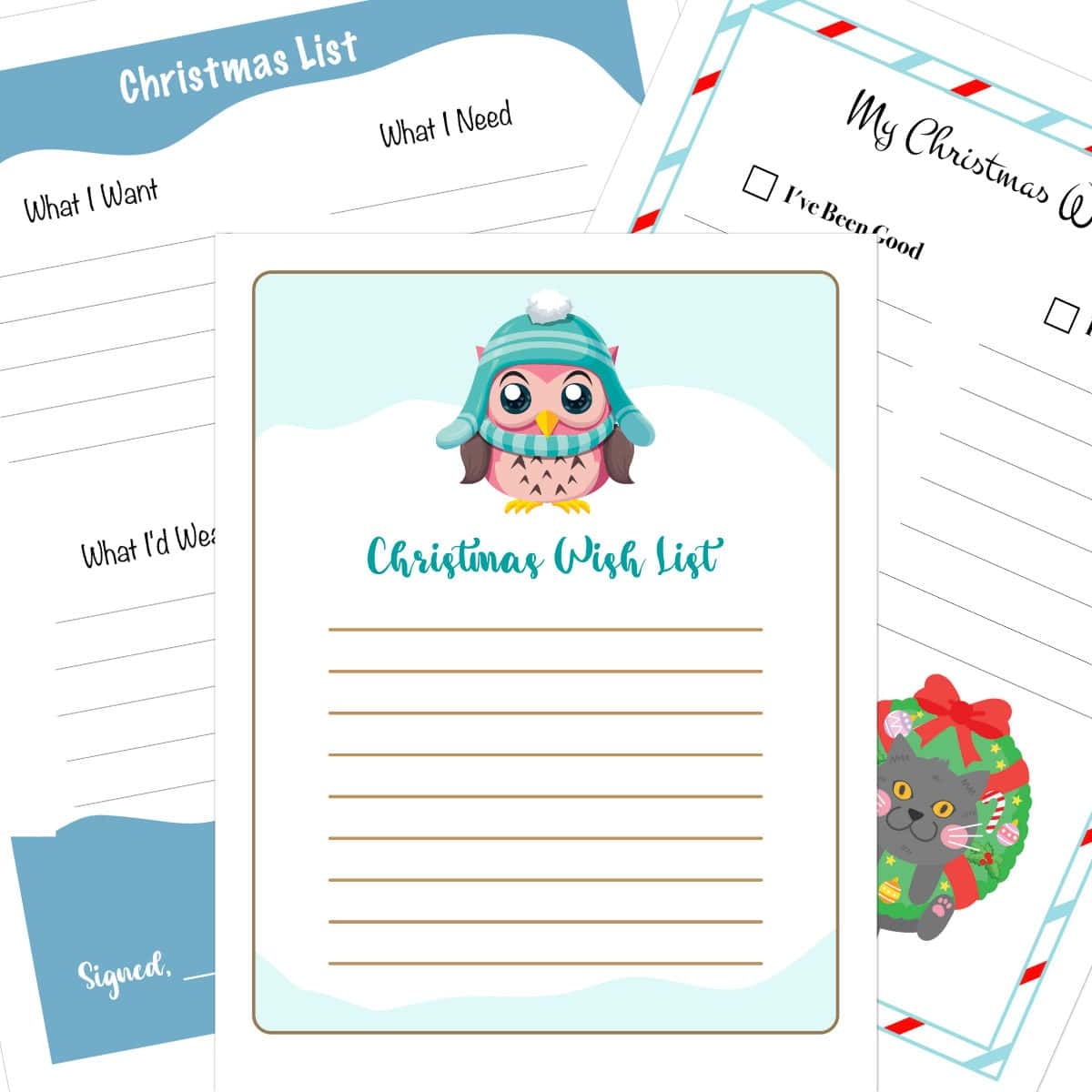 Free Christmas List Printable Free Christmas List Printable
