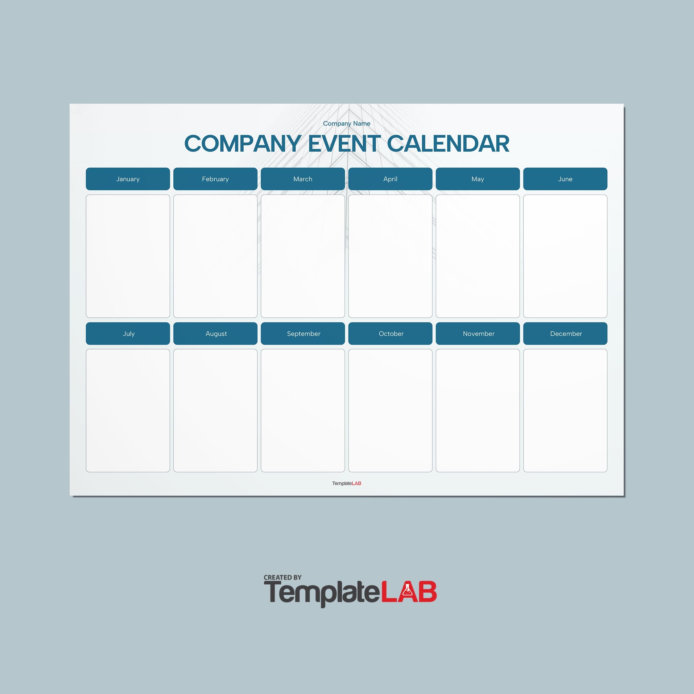 39 Free Event Calendar Templates Monthly Yearly 