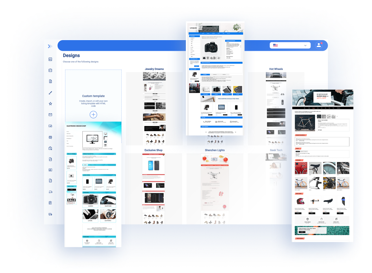 40 Stunning EBay Listing Templates 3Dsellers