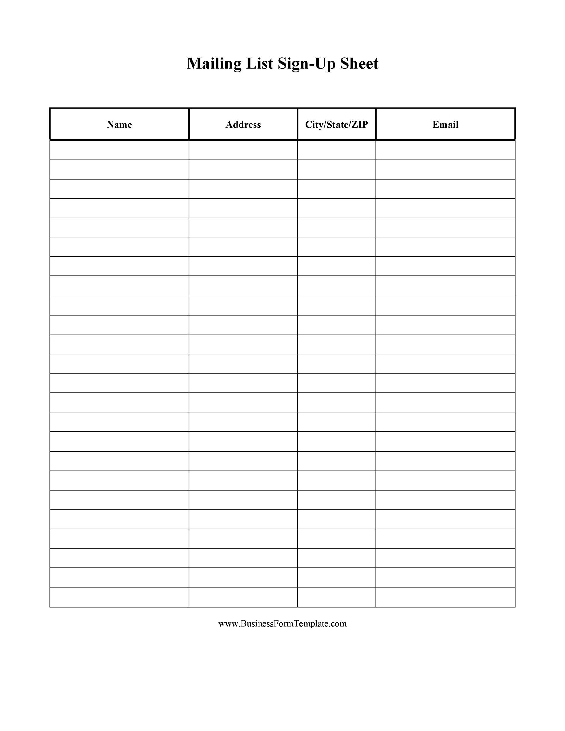48 Phone U0026 Email Contact List Templates Word Excel PDF 
