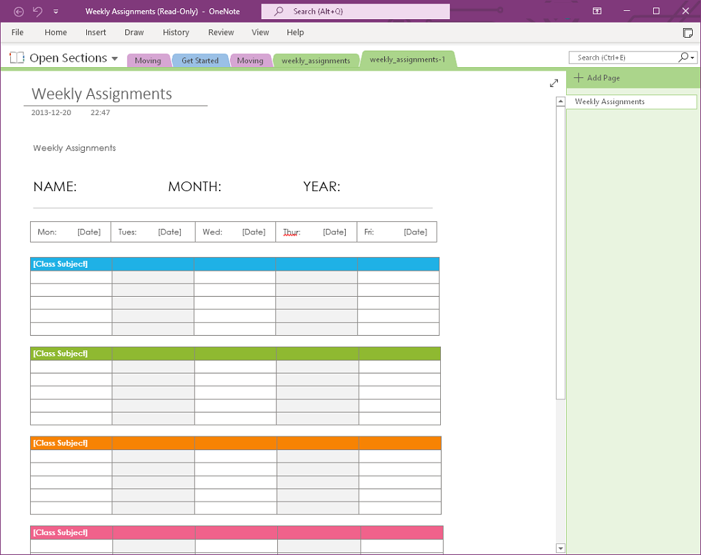 Onenote To Do List Template Free Onenote To Do List Template Free