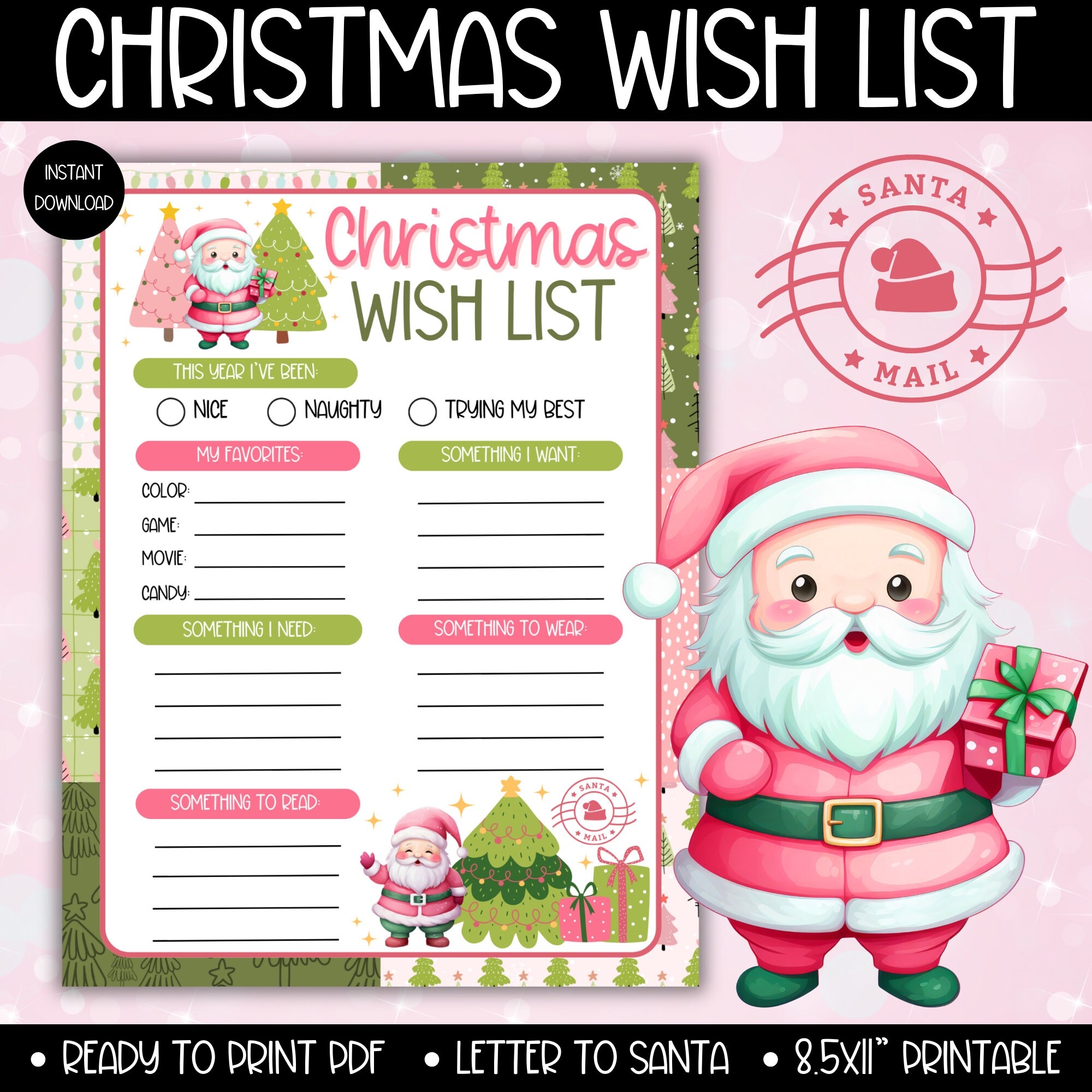 Adopt A Family Wish List Etsy