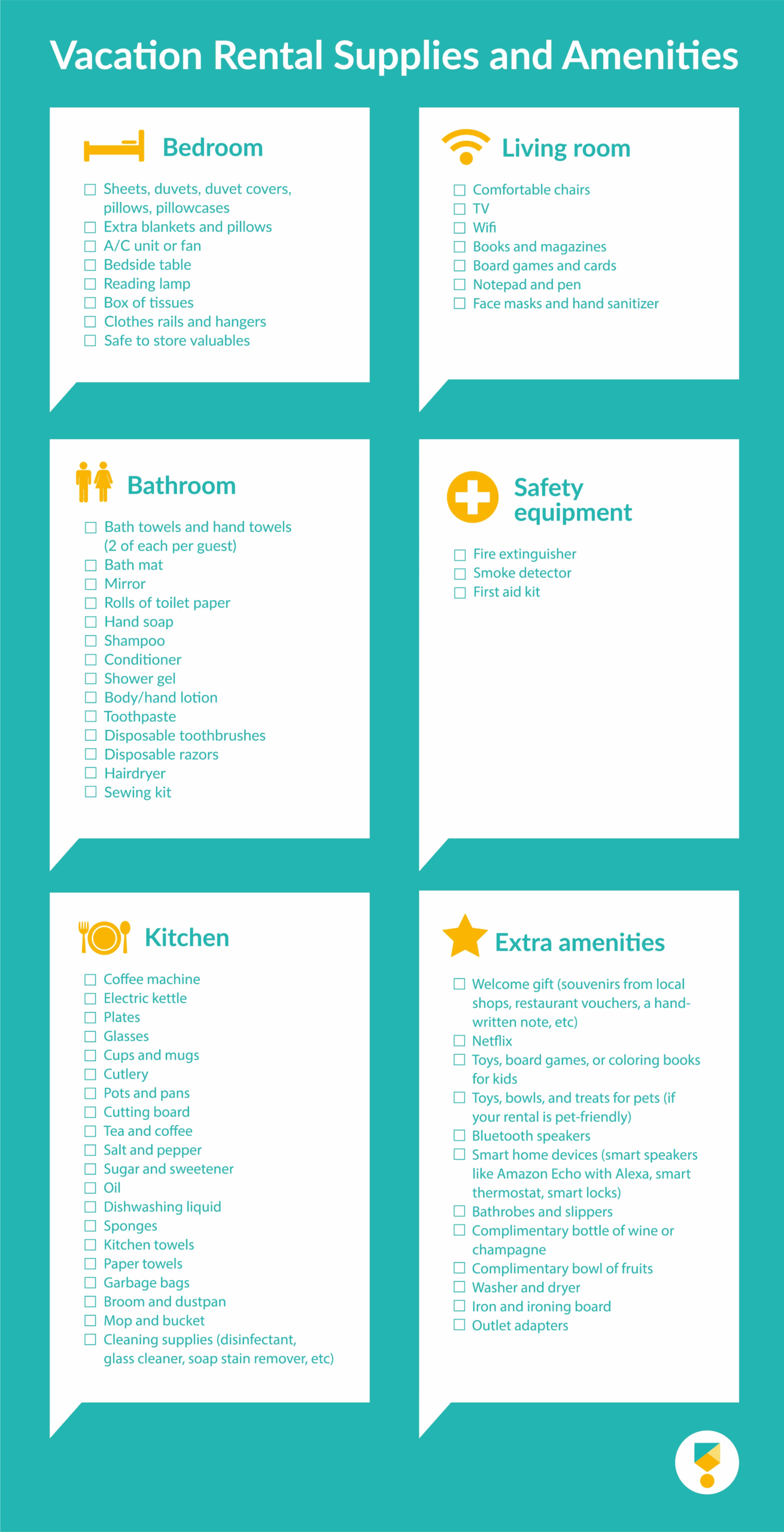 Airbnb Host Checklist How To Become Efficient At Hosting From Day One