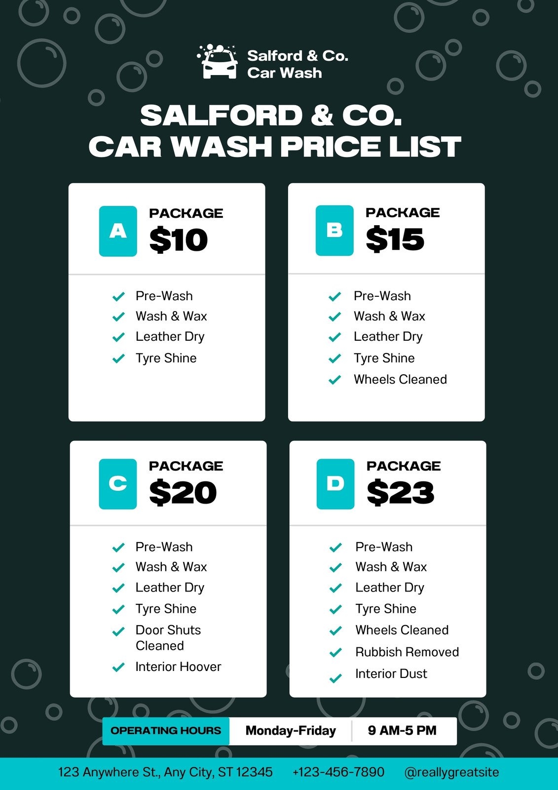 Car Detailing Flyer Templates To Customize And Print Canva