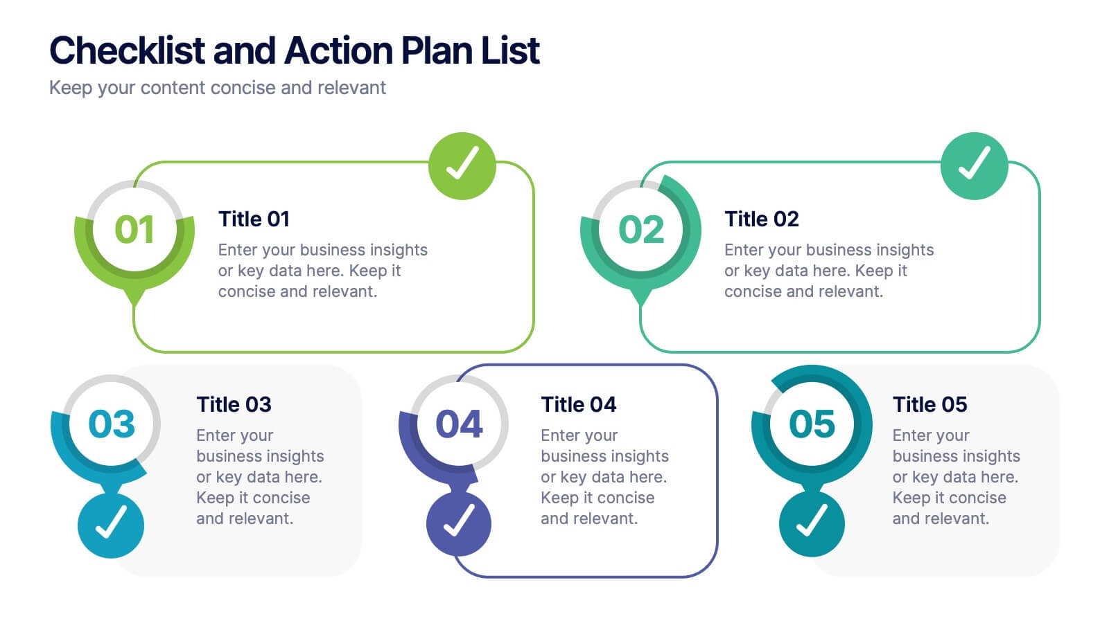 List Diagram Template