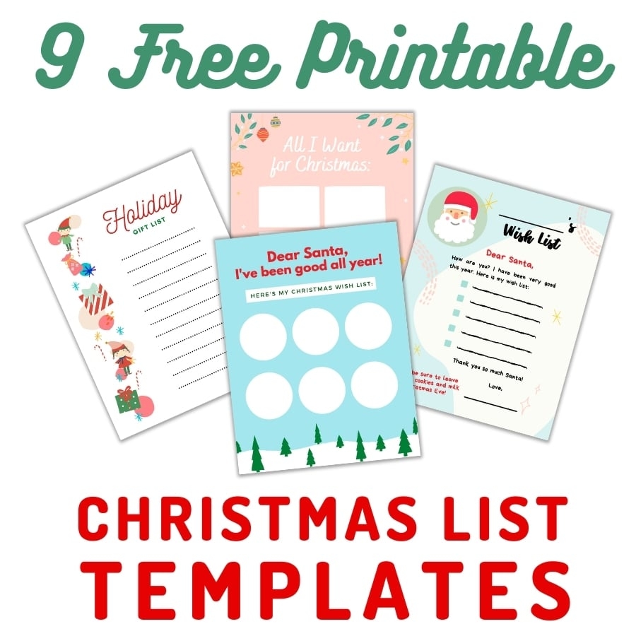 Christmas List Template 9 FREE Gorgeous Printables Make Life Lovely Christmas List Template 9 FREE Gorgeous Printables Make Life Lovely