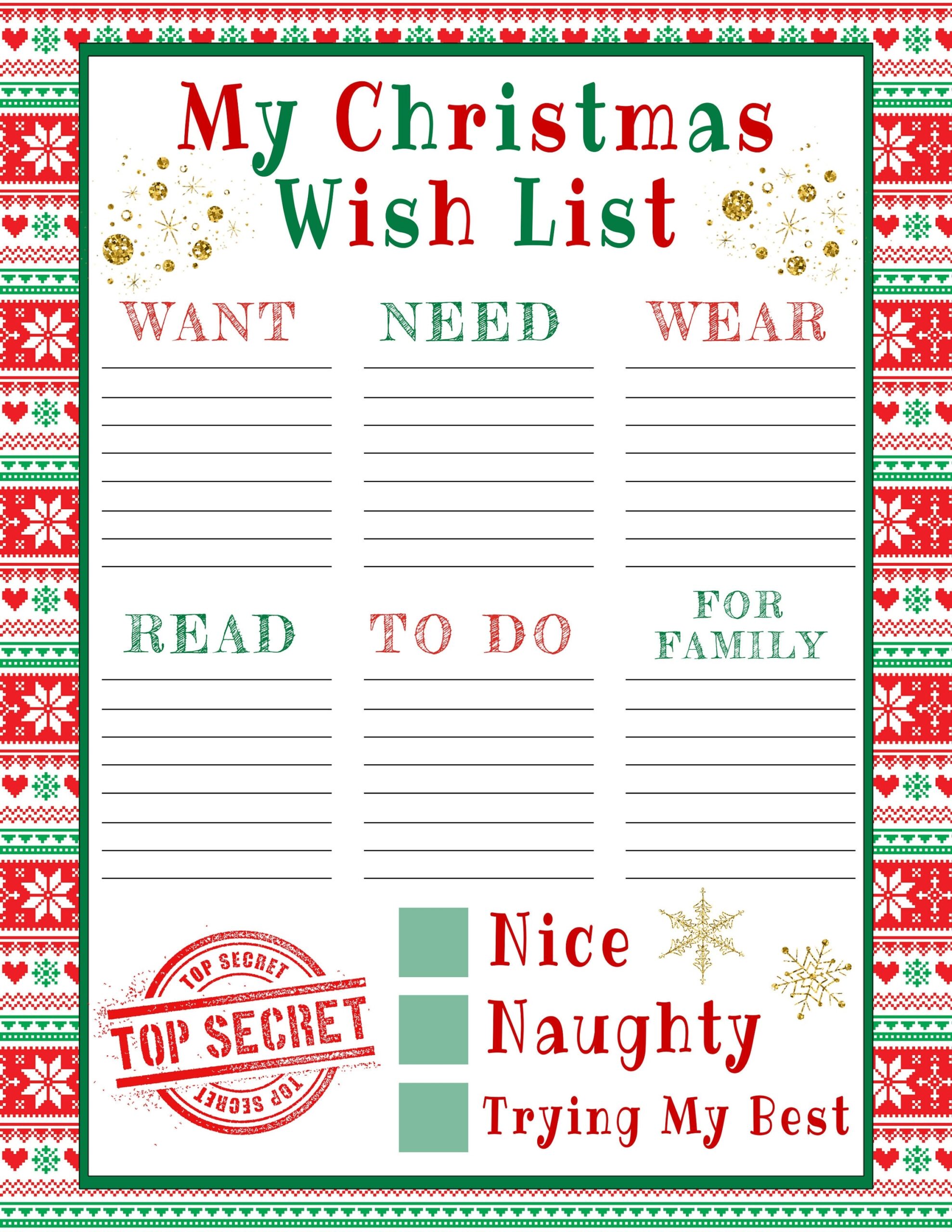 Christmas Wish List Printable Template For Kids Editable Holiday Wish List Kid s Printable Wish List For Christmas Letter To Santa List Etsy UK Christmas Wish List Printable Template For Kids Editable Holiday Wish List Kid s Printable Wish List For Christmas Letter To Santa List Etsy UK