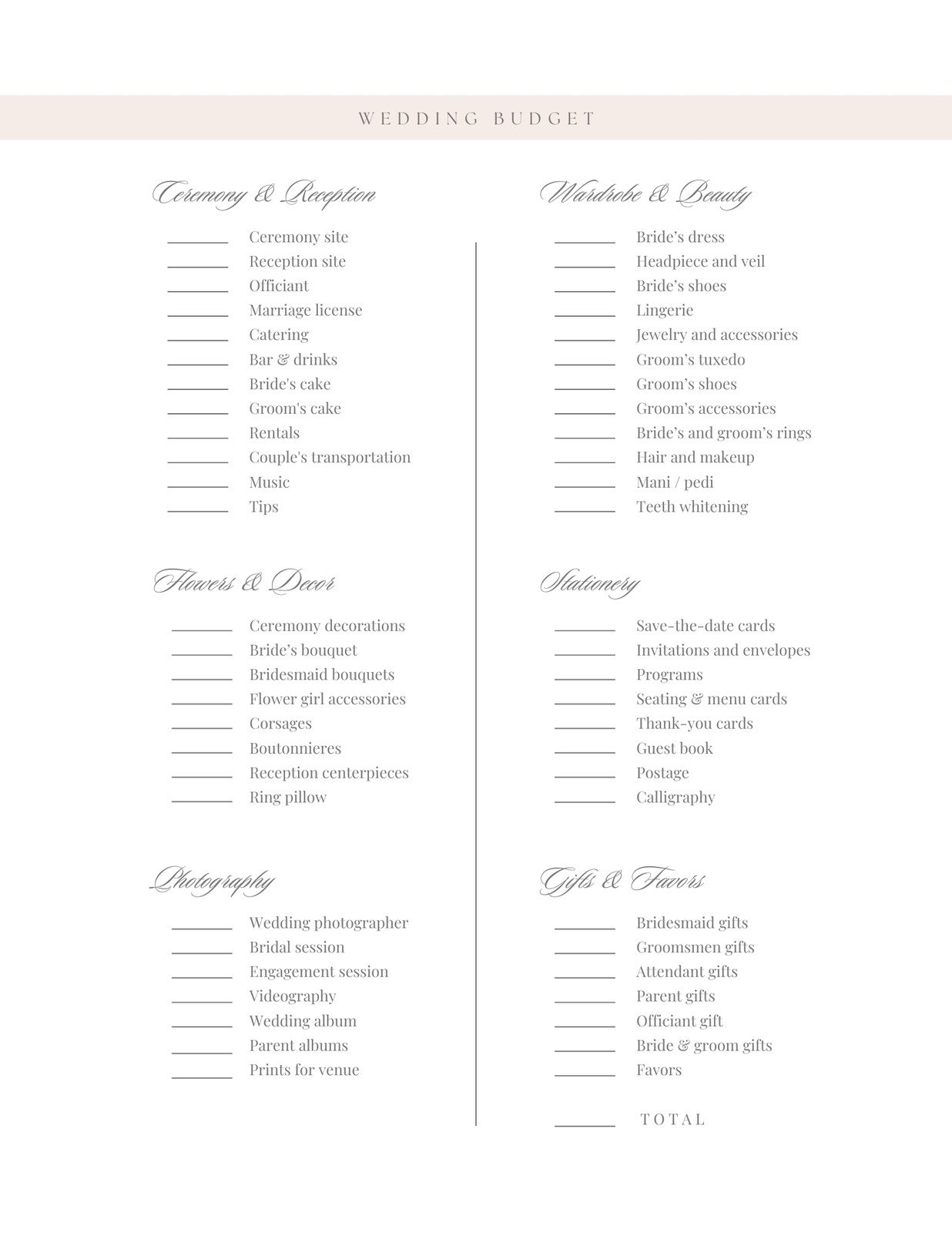 Customize 184 Wedding Checklists Templates Online Canva Customize 184 Wedding Checklists Templates Online Canva