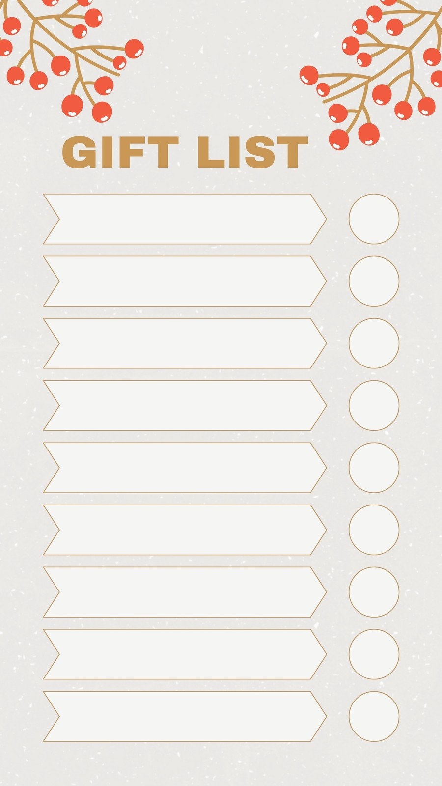 Free And Customizable Holiday Wishlist Templates Free And Customizable Holiday Wishlist Templates
