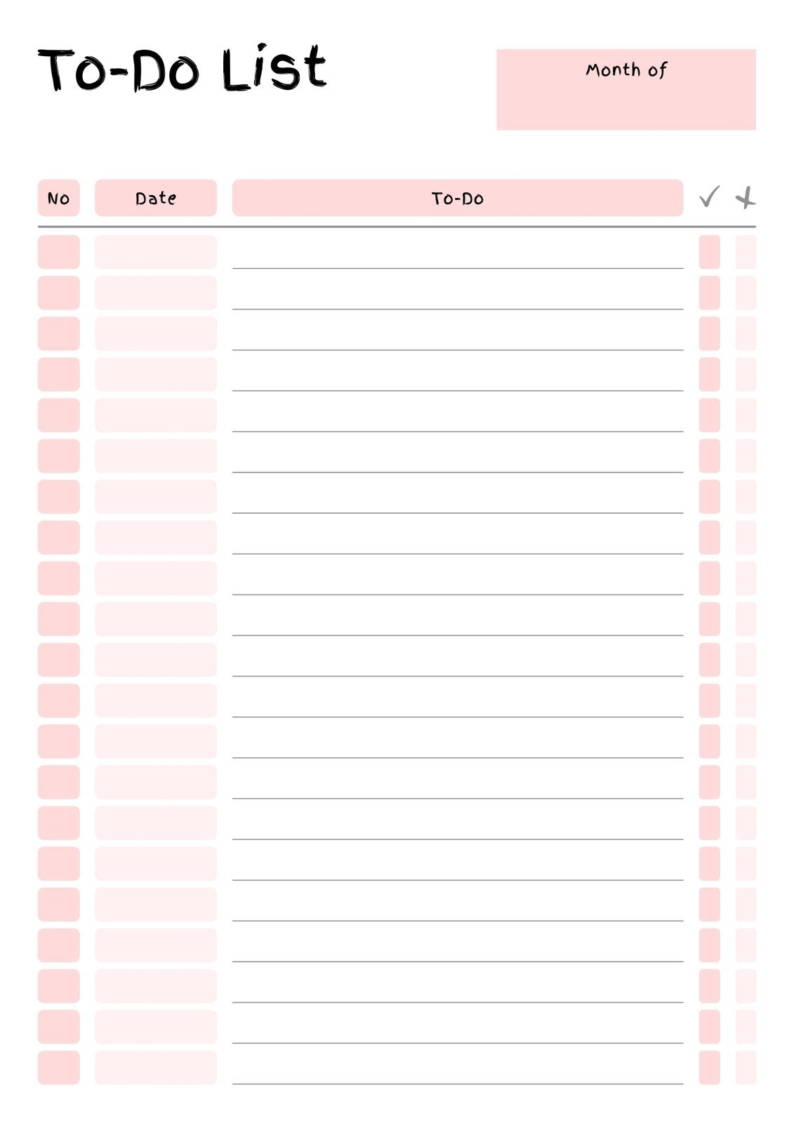 Free And Customizable To Do List Templates Free And Customizable To Do List Templates