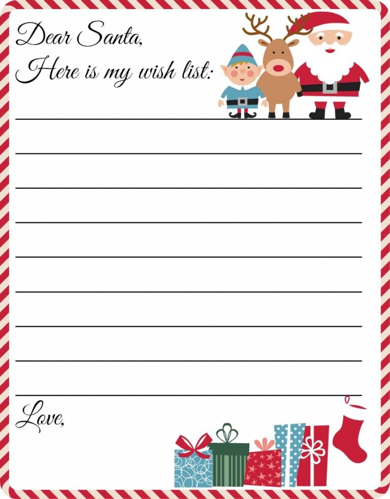 Free Printable Santa List Download Free Printable Santa List Png Images Free Worksheets On Clipart Library