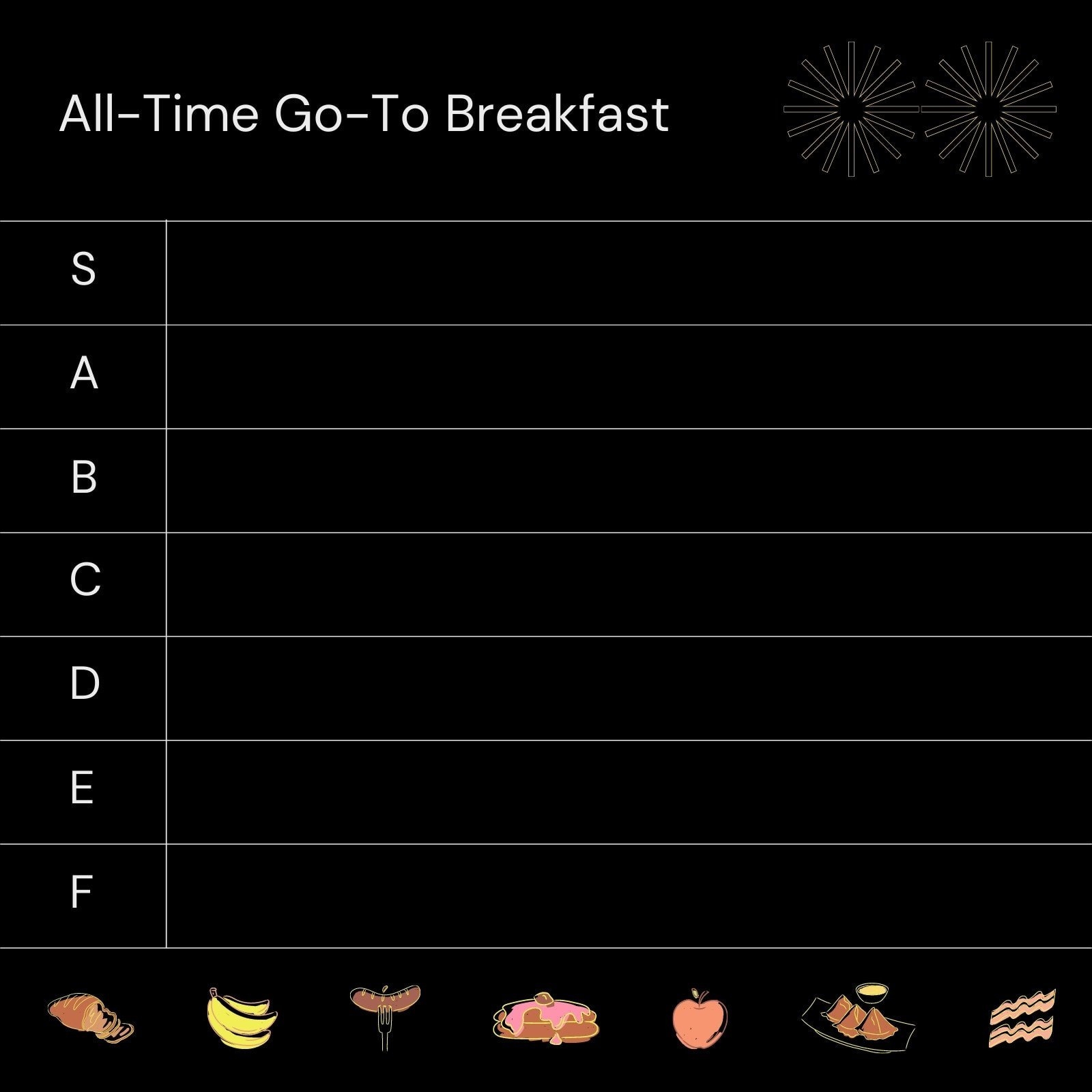 Free Tier List Maker Make A Tier List For Anything Canva