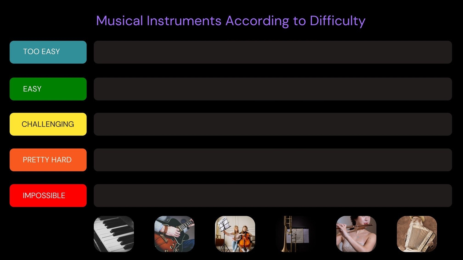 Funny Tier List Template