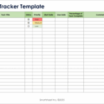 Free To Do Lists U0026 Task Tracker Templates