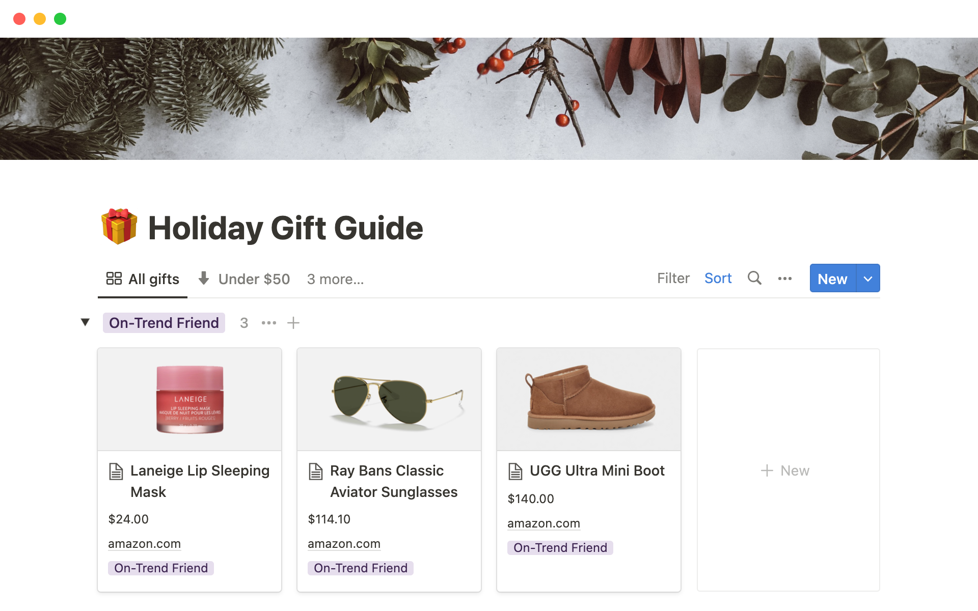 Holiday Gift Guide 2025 Template Notion Marketplace Holiday Gift Guide 2025 Template Notion Marketplace