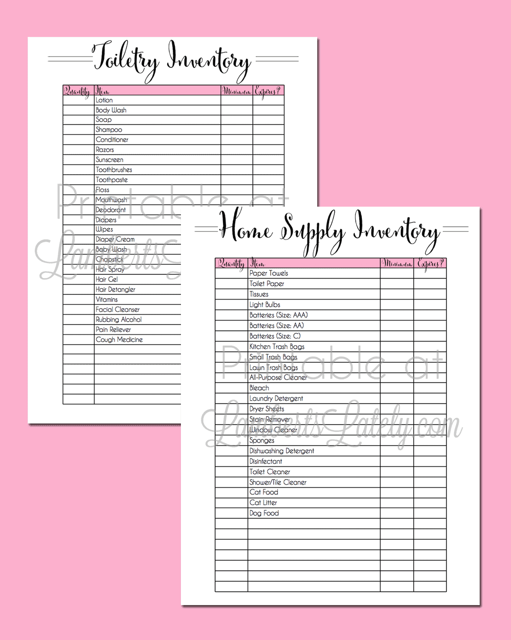 Home Inventory List Template Home Inventory List Template