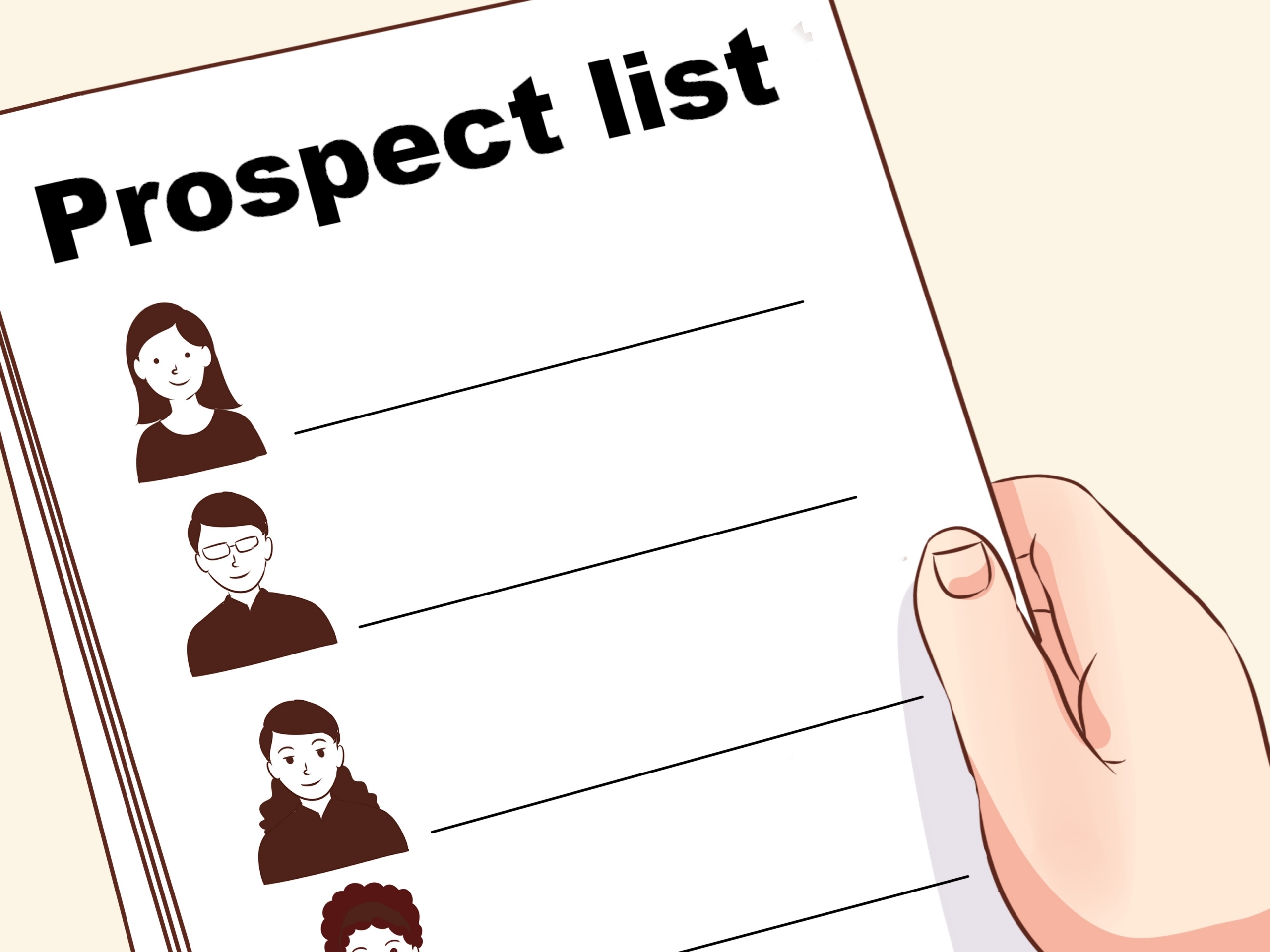 Prospect List Template