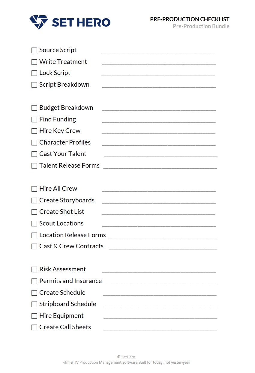 How To Make An Indie Feature Film 14 Essential Templates Free Download How To Make An Indie Feature Film 14 Essential Templates Free Download