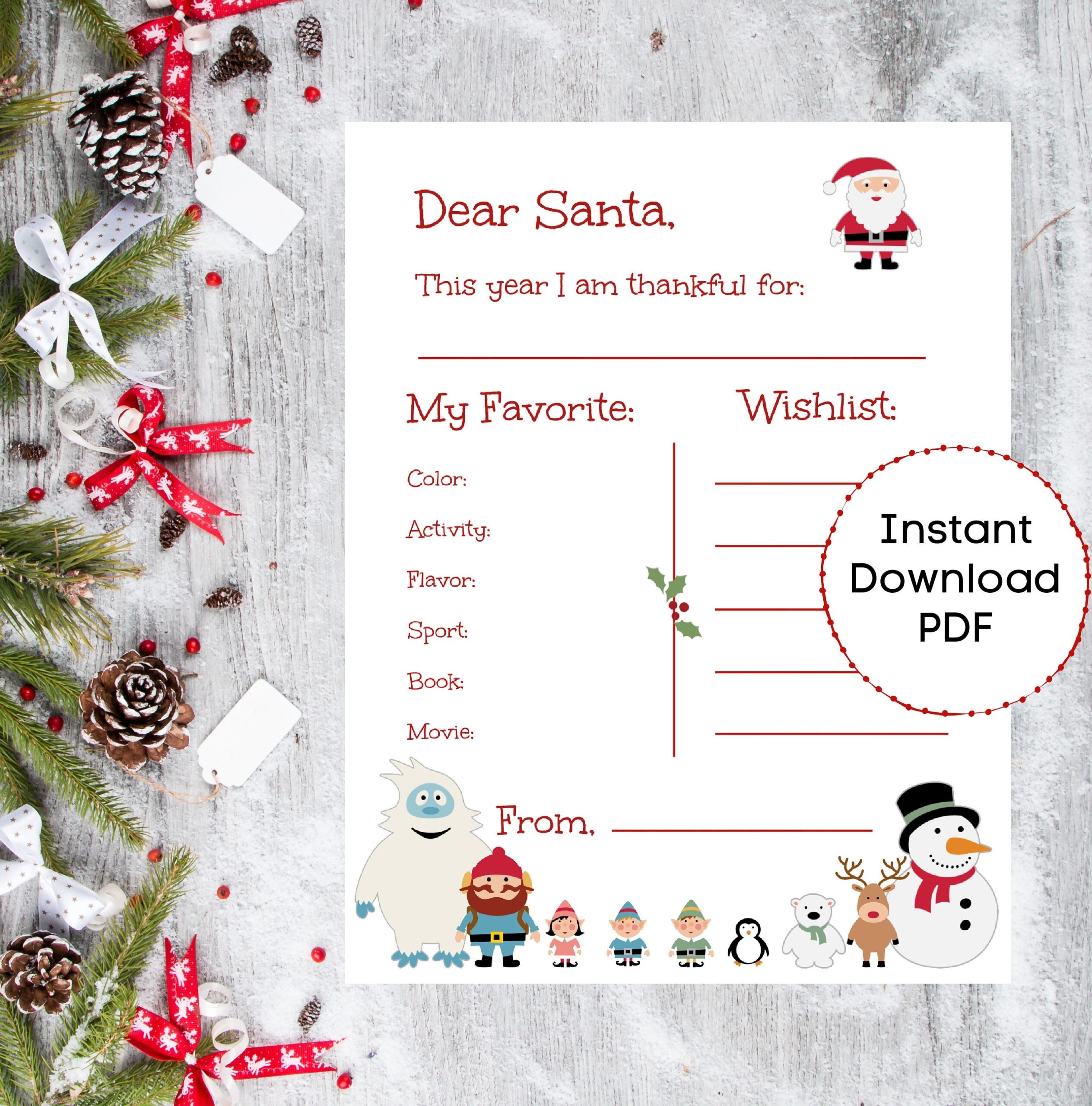 Letter To Santa Printable Christmas List Wishlist Santa Letter Print Template Santa Claus Latter Santa Mail Rudolf And Friends Etsy Letter To Santa Printable Christmas List Wishlist Santa Letter Print Template Santa Claus Latter Santa Mail Rudolf And Friends Etsy