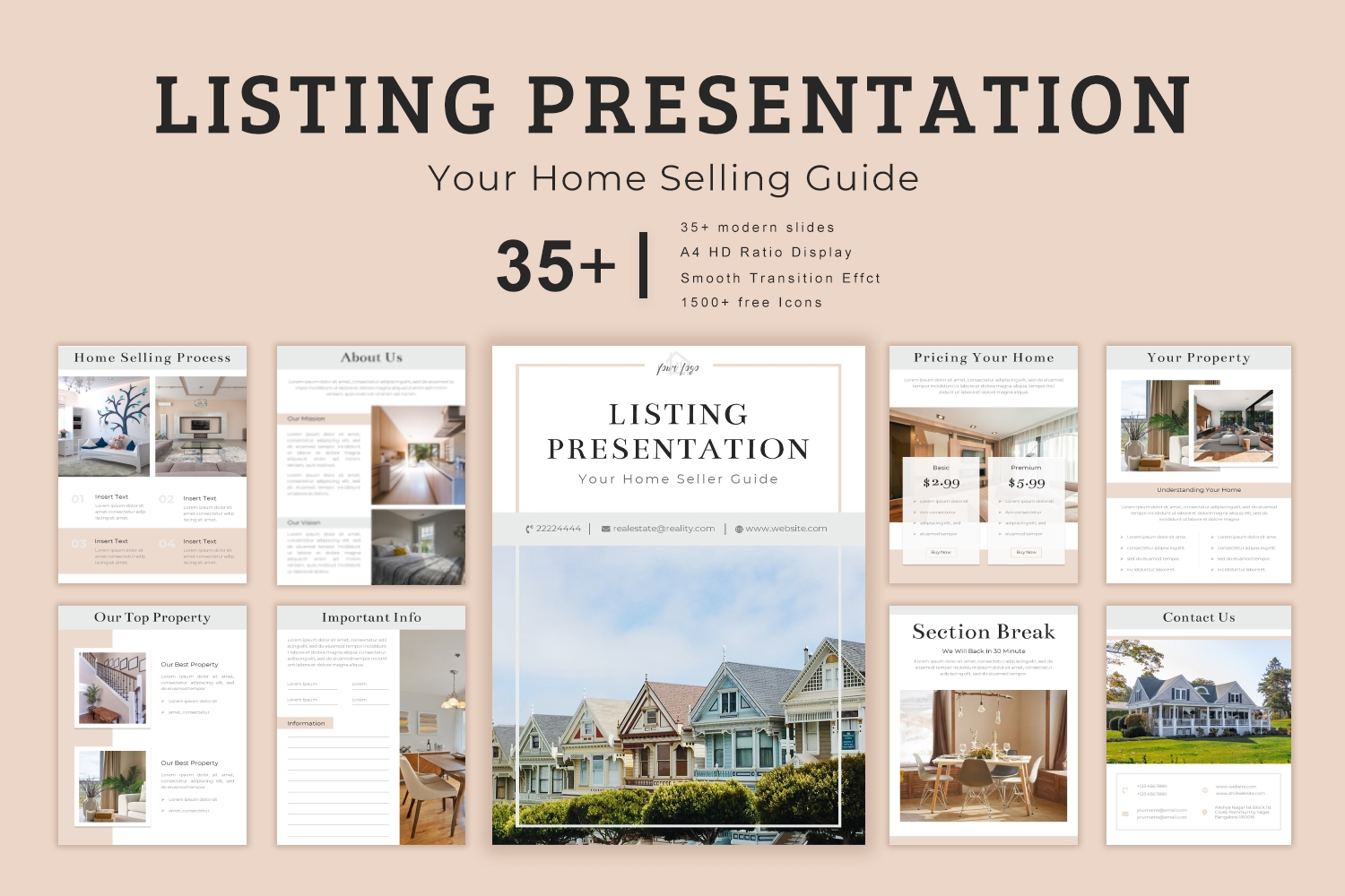 Listing Presentation Template Slidestack