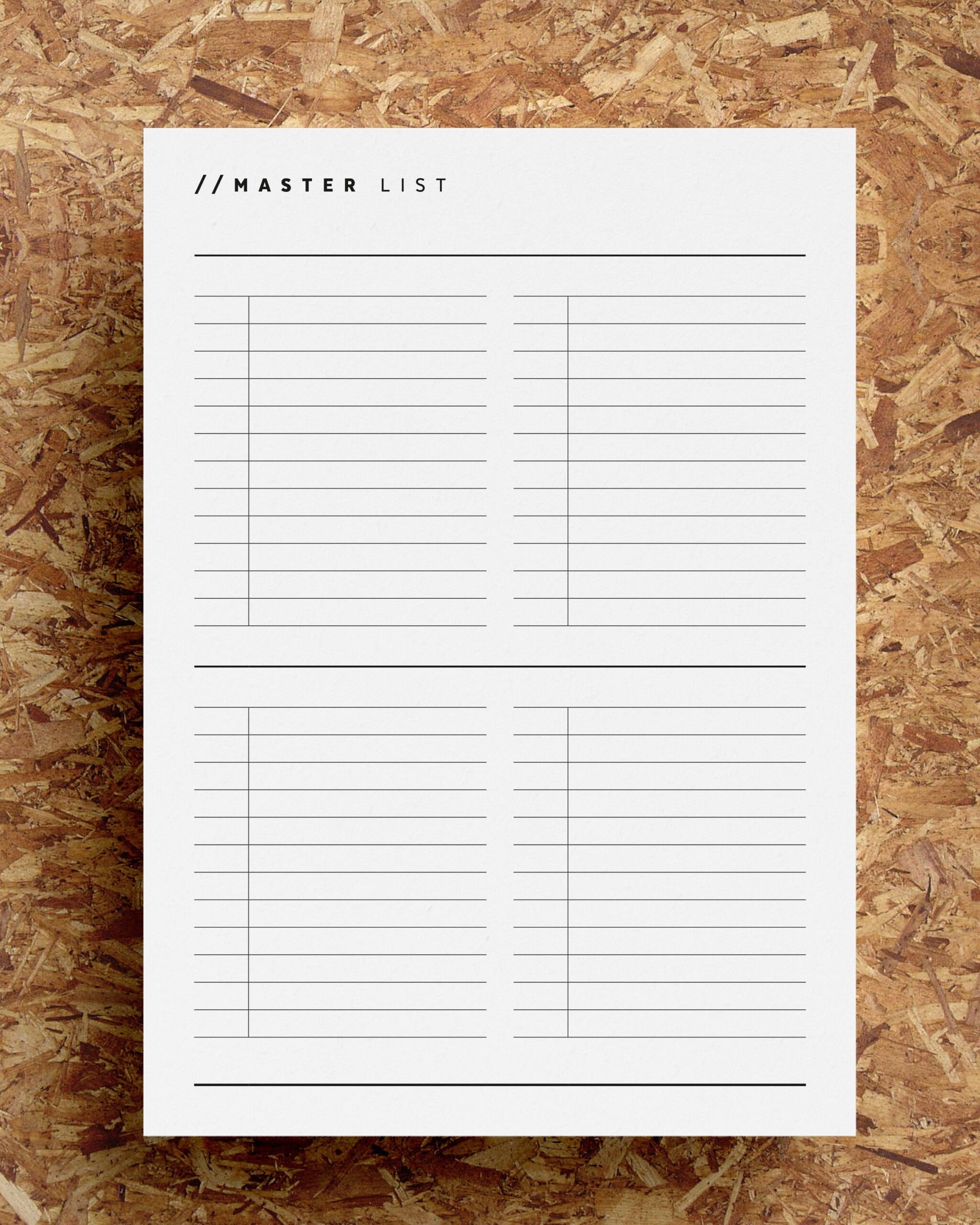 Master Task List Printable Task Planner Master To Do List Minimalist Black White A4 US Letter Instant Download Etsy Master Task List Printable Task Planner Master To Do List Minimalist Black White A4 US Letter Instant Download Etsy