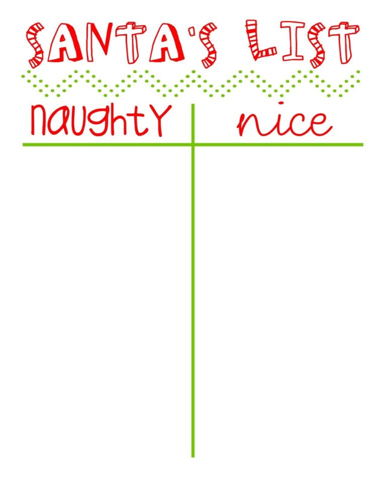 Naughty Or Nice
