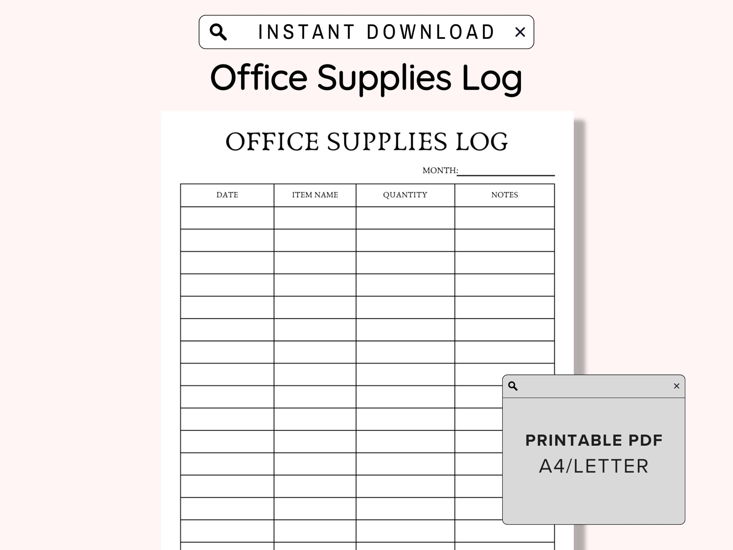 Office Supplies Log Checklist Printable Business Office Supplies Checklist Template Office Supply List Home House Instant Download PDF Etsy Office Supplies Log Checklist Printable Business Office Supplies Checklist Template Office Supply List Home House Instant Download PDF Etsy