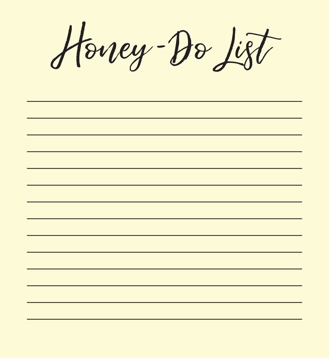 Photo Book Template Honey List Template PrestoPhoto