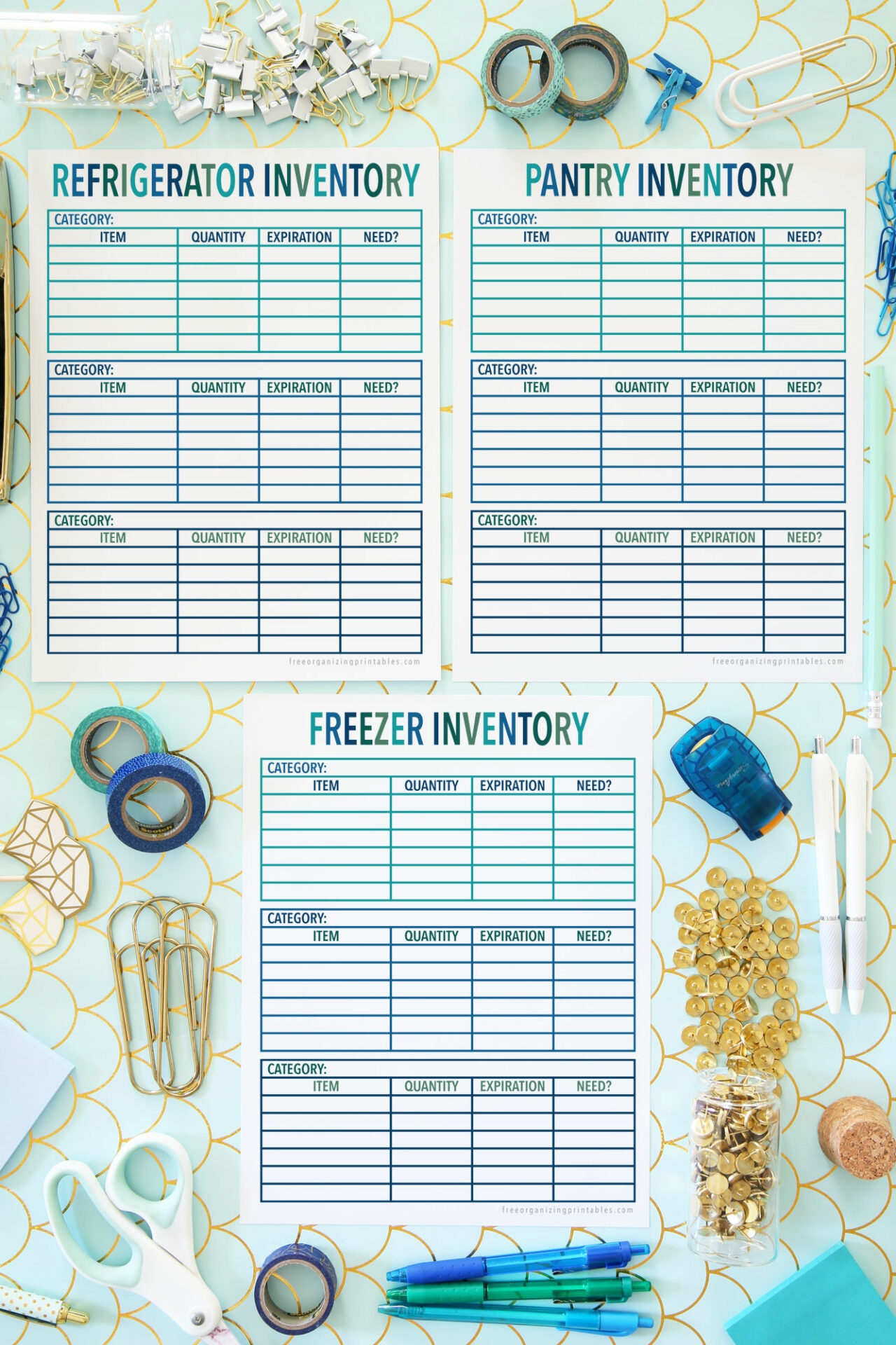 Pantry List Template