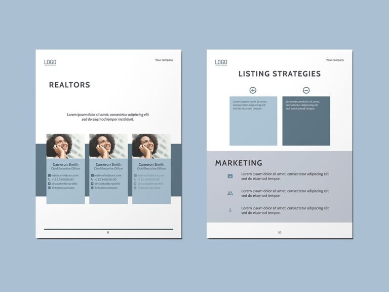 The Ultimate Pre Listing Package For Real Estate Agents Free Template 