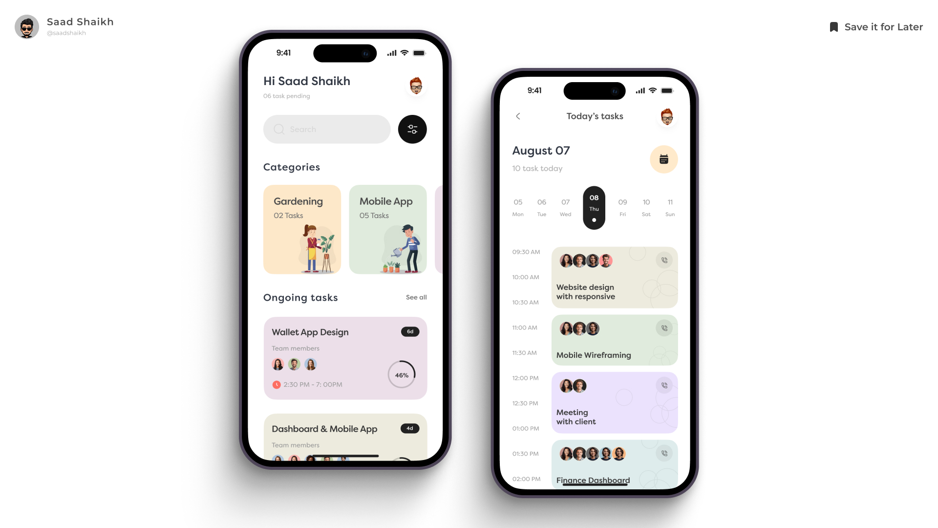 Figma To Do List Template
